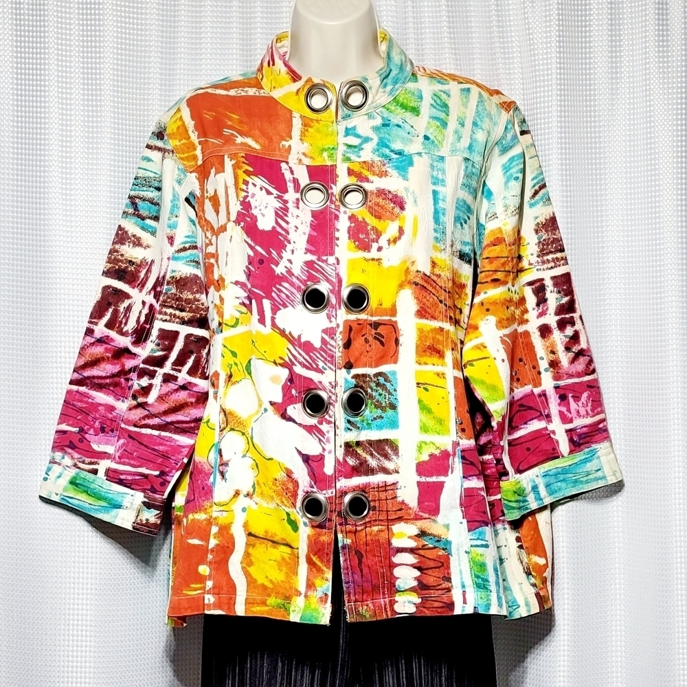 Patchington Boutique Resort Lifestyle Festive 100% Cotton Jacket Women's (XL)